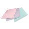 Post-it Notes Super Sticky 4 in. x 4 in. Wanderlust Pastels 70 Sheets Ruled 100% Recycled Paper Super Sticky Notes (3/Pack)